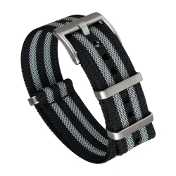 Riflet Natorem - Sorte og gr striber - Bond's choice