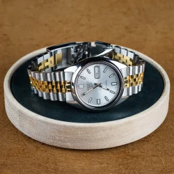 Classic J-lnke til Seiko SNXS - Two-tone
