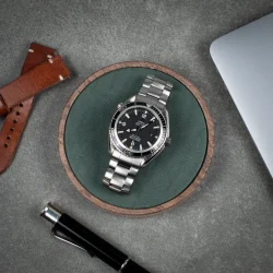 Morelund Watchmat - Dark Oak - Green