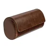 Premium Watch Roll til tre ure - Brun