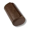 Premium Watch Roll til tre ure - Brun