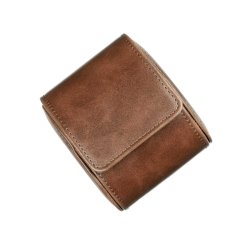 Premium Watch Roll til t ur - Brun