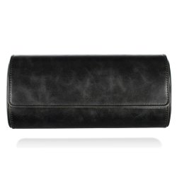 Premium Watch Roll til tre ure - Sort