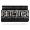 Premium Watch Roll til tre ure - Sort