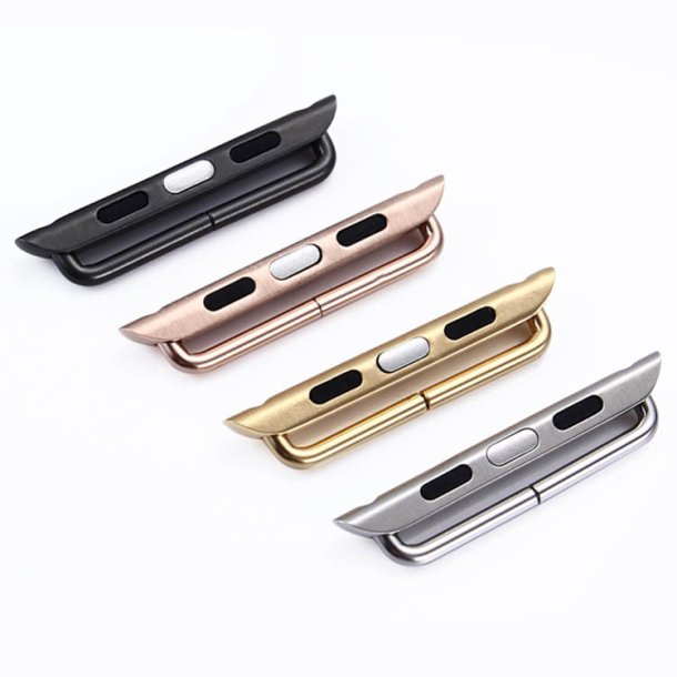 Klassisk Remadapter til Apple Watch 2 stk. - S�lvfarvet