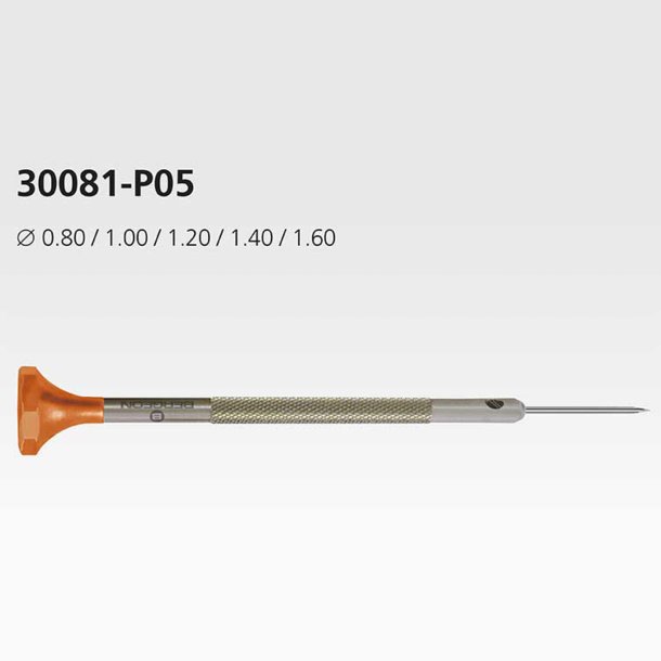 Bergeon 30081-P05 - Skruetr�kkers�t med lige k�rv