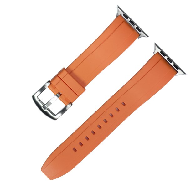 TPSiV-silikonerem til Apple Watch - Orange