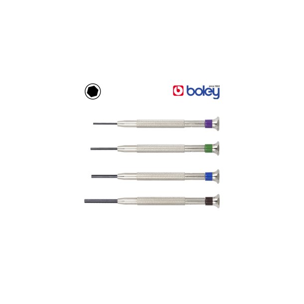 Boley - Hex-skruetr�kkers�t 4 stk.