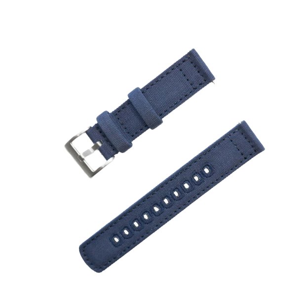 Canvasrem med quick-release - M�rkebl�