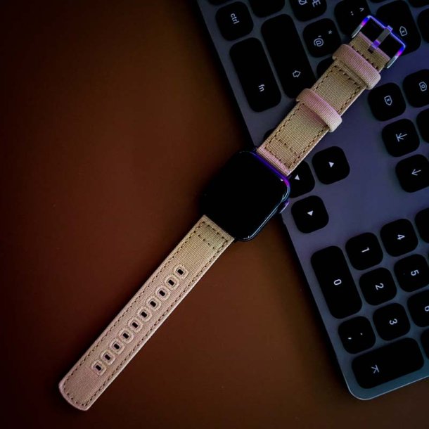 Canvasrem til Apple Watch - Kaki