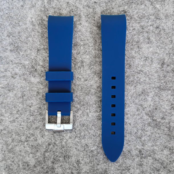 Curved End Silikonerem -  Bl�