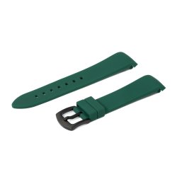 Curved End Silikonerem - Grn