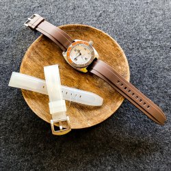 Gummirem i TPSiV-silikone - Brun