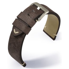 Barington Vintage Lderrem - Mrkebrun