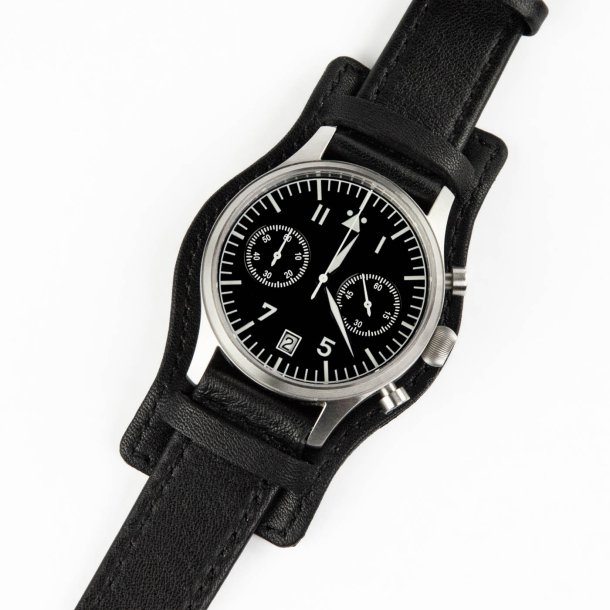 Eulit - Military Bund-rem XL 20 mm - Sort