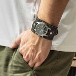 Eulit - Universal Bund-l�derrem Bred - Sort