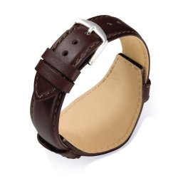 Eulit - Klassisk Bund-rem i bffellder - Mokka