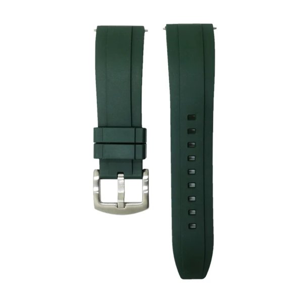 Gummirem i TPSiV-silikone - M�rkegr�n