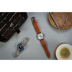 Happel Richmond Lderrem - Mahognifarvet