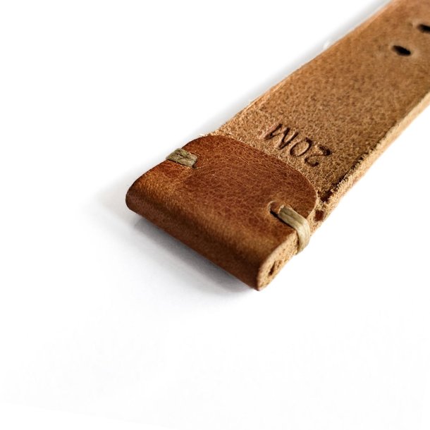 Happel Richmond L�derrem - Mahognifarvet