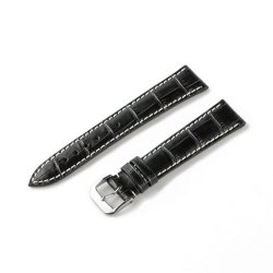 Happel - Saboga Imiteret Alligatorskind - Sort