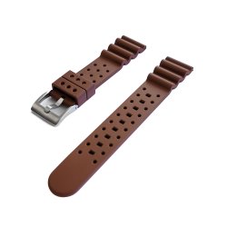 Klassisk gummirem i FKM med quick-release - Brun