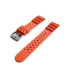 Klassisk gummirem i FKM med quick-release - Orange