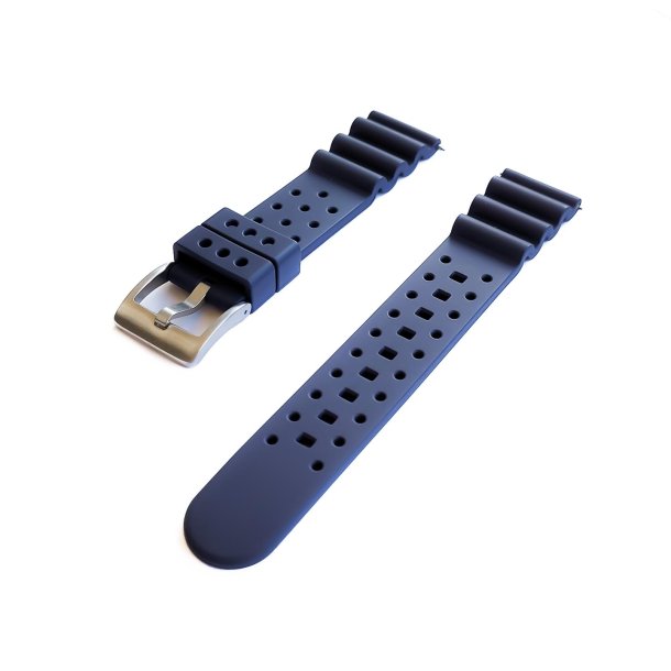 Klassisk gummirem i TPSiV-silikone med quick-release - M�rkebl�