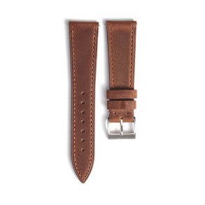 Klassisk Lderrem med Quick-release - Brun