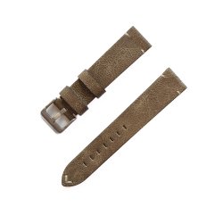 Barington Vintage Lderrem til Apple Watch - Beige