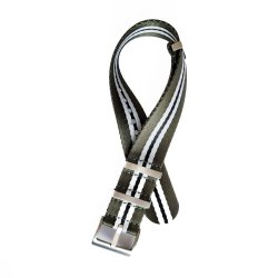 Premium Natorem - Grnne, hvide og sorte striber 