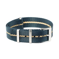 Natorem med prget stribe - Grbl med beige stribe