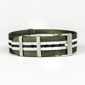 Premium Natorem - Grnne, hvide og sorte striber 