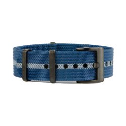 Riflet Natorem - Bl med gr stribe