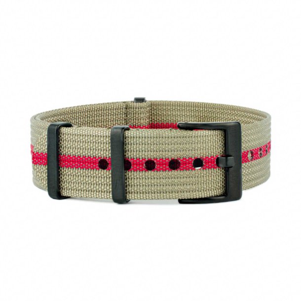 Riflet Natorem - Gr�n med r�d stribe