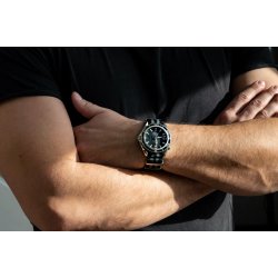 Riflet Natorem - Sorte og gr striber - Bond's choice