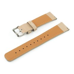 Rustik Lderrem II med Quick-release - Beige