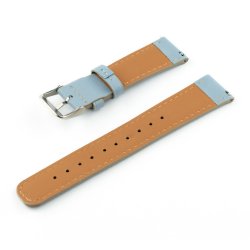 Rustik Lderrem II med Quick-release - Lysebl