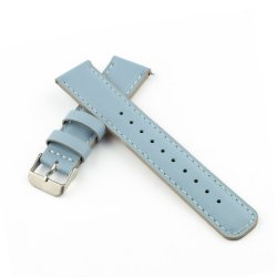 Rustik Lderrem II med Quick-release - Lysebl