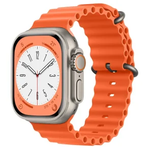 Silikonerem til Apple Watch - Orange