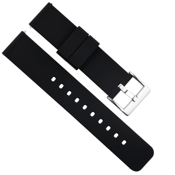 Sportsrem i silikone II - Sort