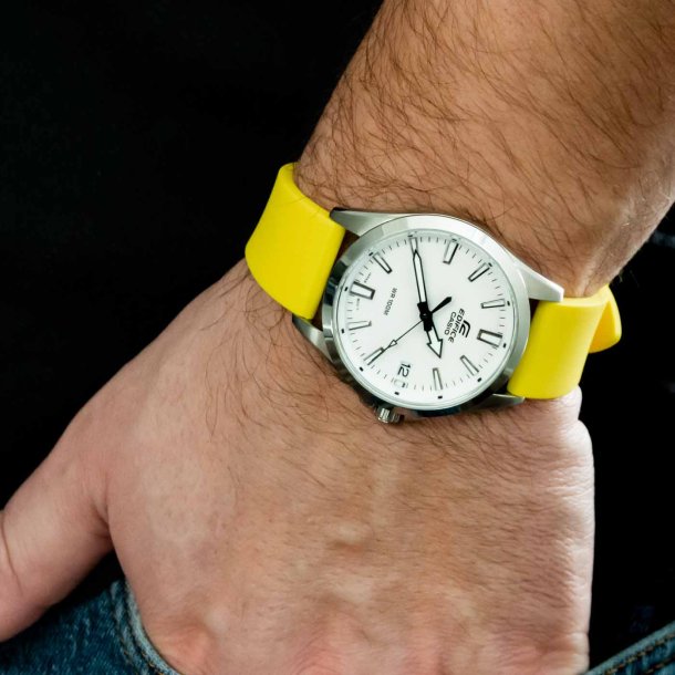 Sportsrem i silikone med quick-release III - Gul