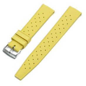 Tropisk gummirem i FKM med quick-release - Gul