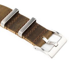 Vintage Natorem i Lder - Brun