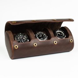 Watch Roll til tre ure i crazy horse-lder - Mrkebrun