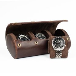 Watch Roll til tre ure i crazy horse-lder - Mrkebrun