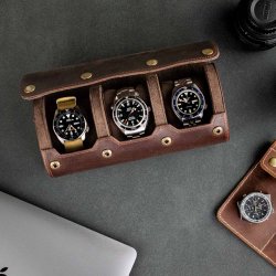 Watch Roll til tre ure i crazy horse-lder - Mrkebrun