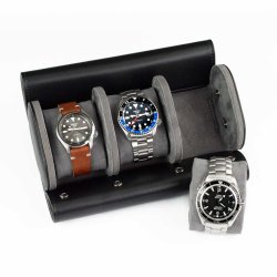 Watch Roll til tre ure - Sort