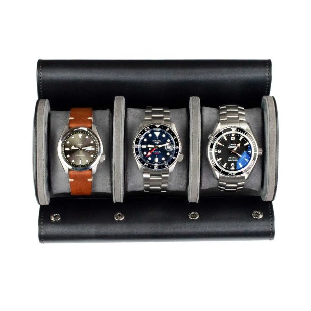 Watch Roll til tre ure - Sort