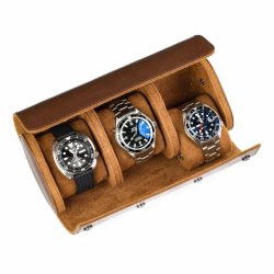 Watch Roll til tre ure - Brun